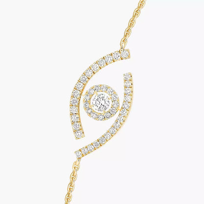 [Peak]LUCKY EYE PAVÉ-SET DIAMOND BRACELET