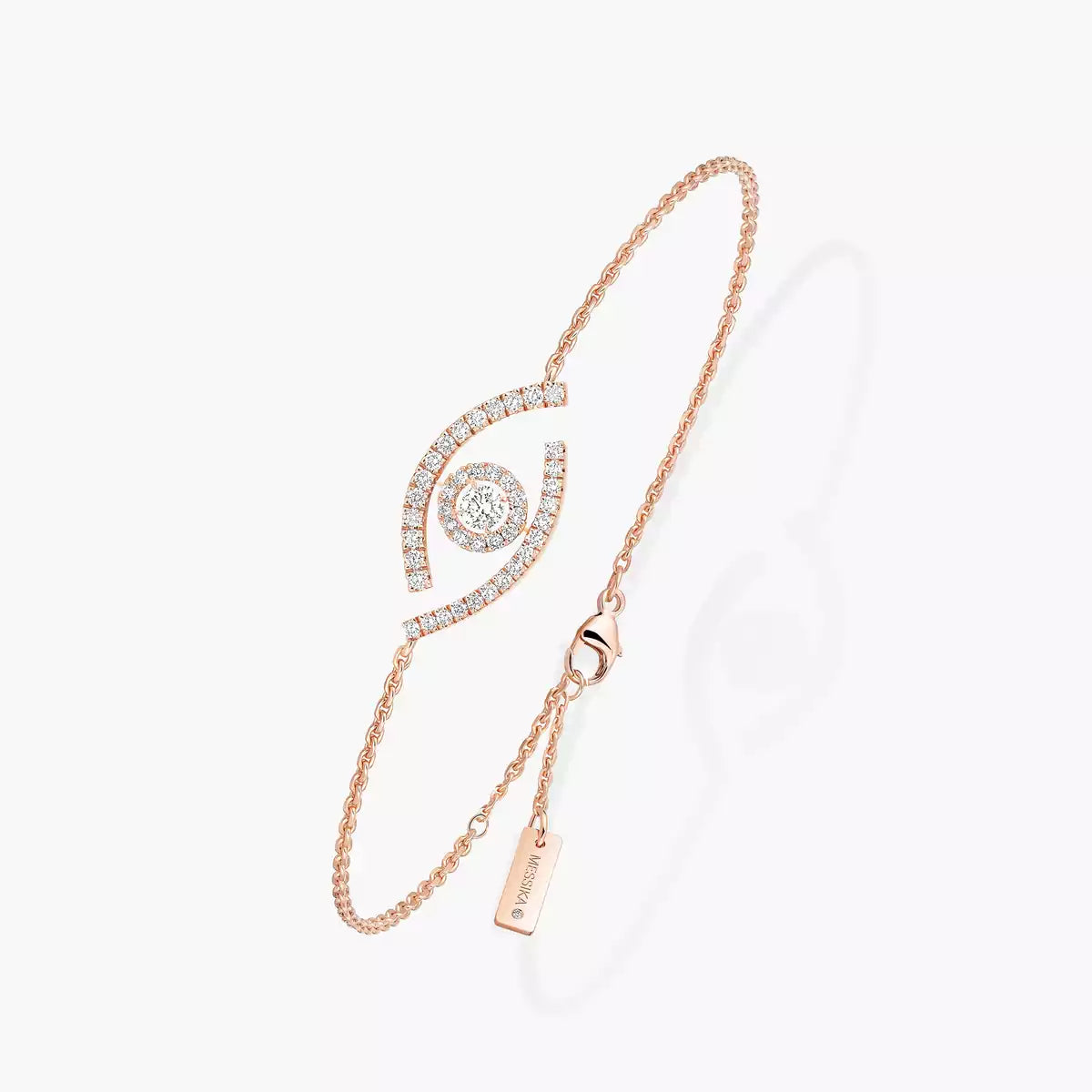 [Peak]LUCKY EYE PAVÉ-SET DIAMOND BRACELET