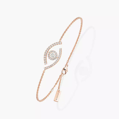 [Peak]LUCKY EYE PAVÉ-SET DIAMOND BRACELET