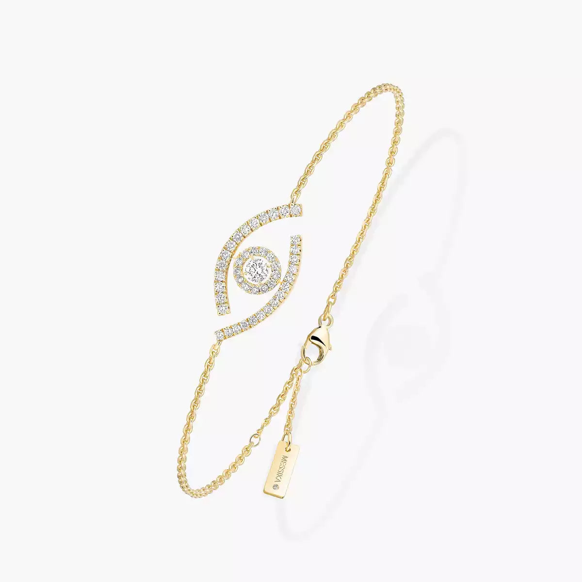 [Peak]LUCKY EYE PAVÉ-SET DIAMOND BRACELET