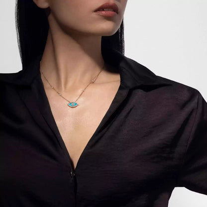 [Peak]LUCKY EYE DIAMOND NECKLACE