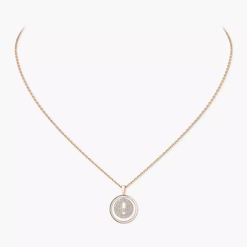 [Peak]LUCKY MOVE FULL PAVÉ DIAMOND NECKLACE
