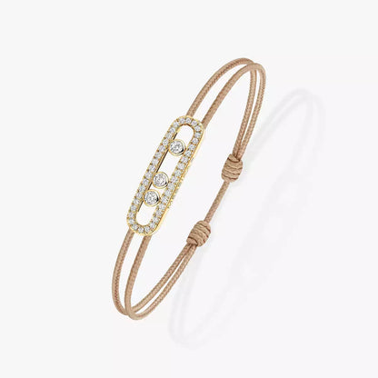[Peak]CARE(S) PAVÉ CORD BRACELET