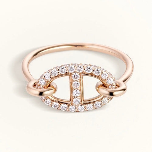 [Peak]RONDE SMALL DIAMOND RING