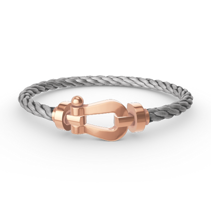 [Peak]FORCE LARGE HORSESHOE BRACELET - ROSE GOLD