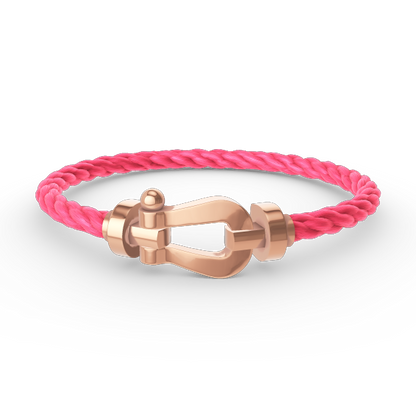 [Peak]FORCE LARGE HORSESHOE BRACELET - ROSE GOLD