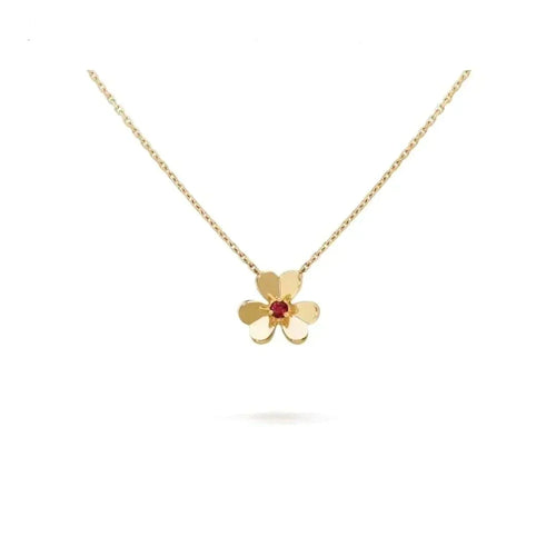 [Peak]FRIVOLE FLORAL CHARM NECKLACE