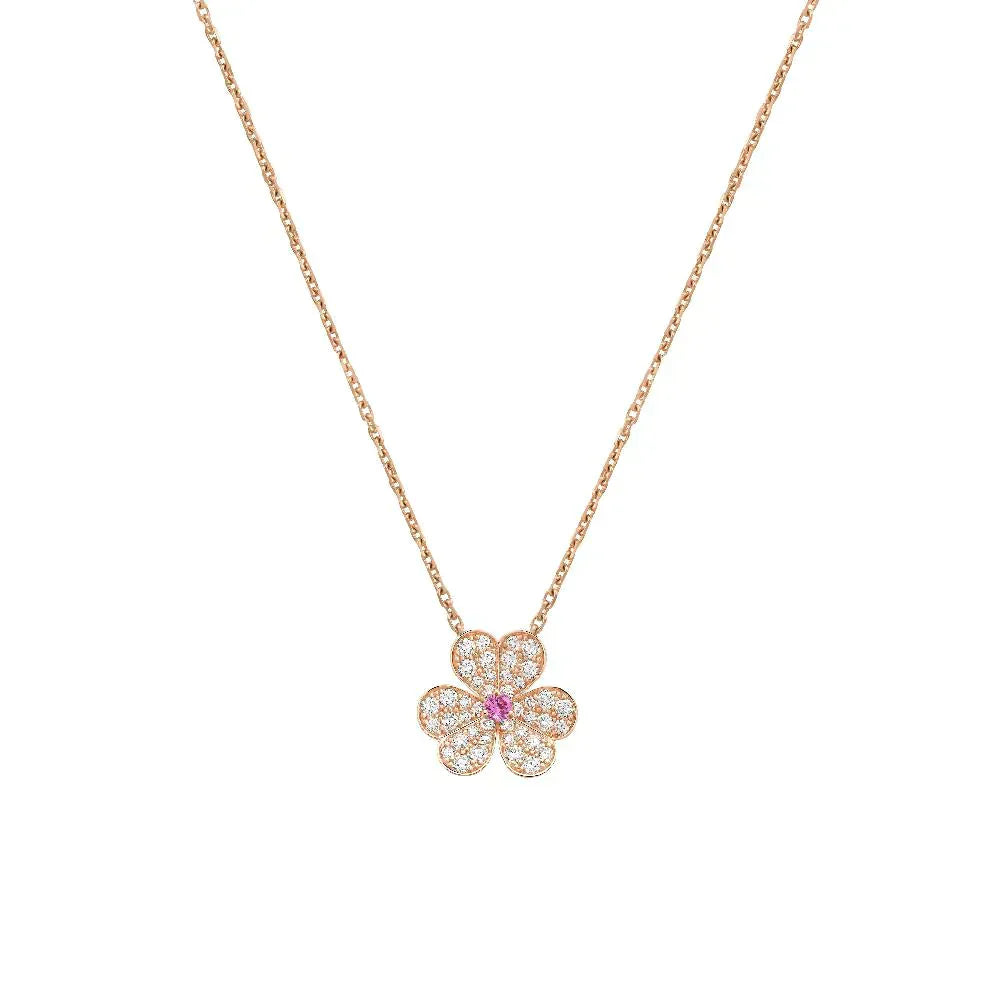 [Peak]PAVÉ DIAMOND BUTTERFLY CHARM NECKLACE