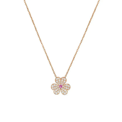 [Peak]PAVÉ DIAMOND BUTTERFLY CHARM NECKLACE