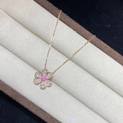 [Peak]PAVÉ DIAMOND BUTTERFLY CHARM NECKLACE