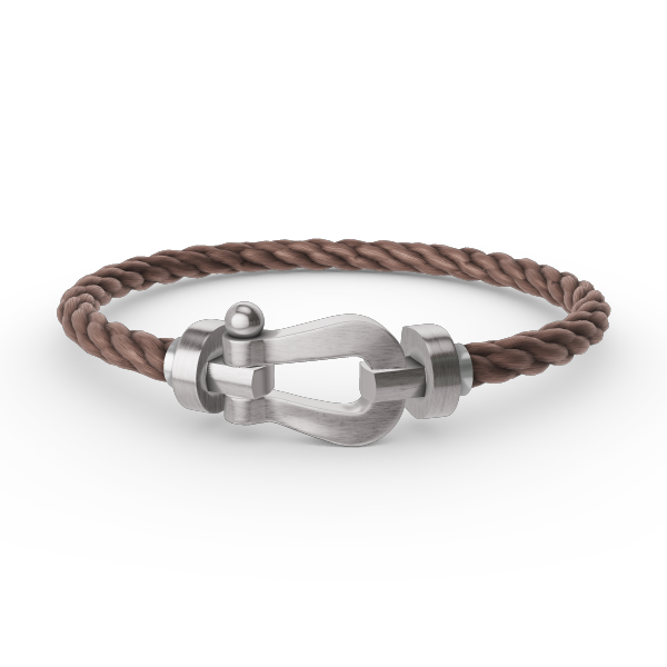[Peak]FORCE LARGE HORSESHOE BRACELET - WHITE GOLD