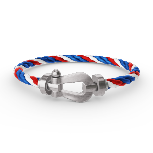 [Peak]FORCE LARGE HORSESHOE BRACELET - WHITE GOLD