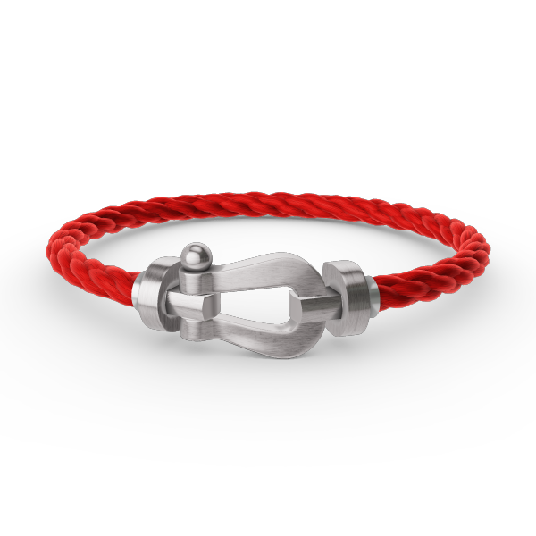 [Peak]FORCE LARGE HORSESHOE BRACELET - WHITE GOLD
