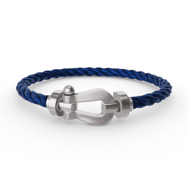 [Peak]FORCE LARGE HORSESHOE BRACELET - WHITE GOLD