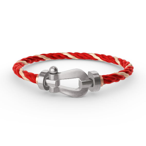 [Peak]FORCE LARGE HORSESHOE BRACELET - WHITE GOLD